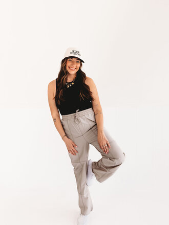 very j Keep It Casual Parachute Pants