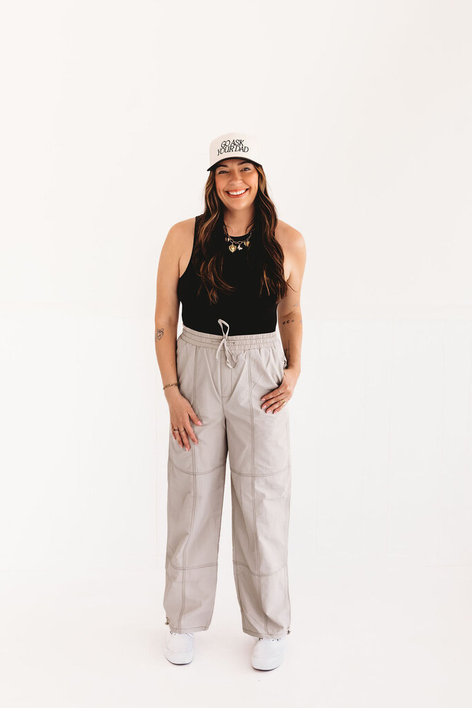 very j Keep It Casual Parachute Pants