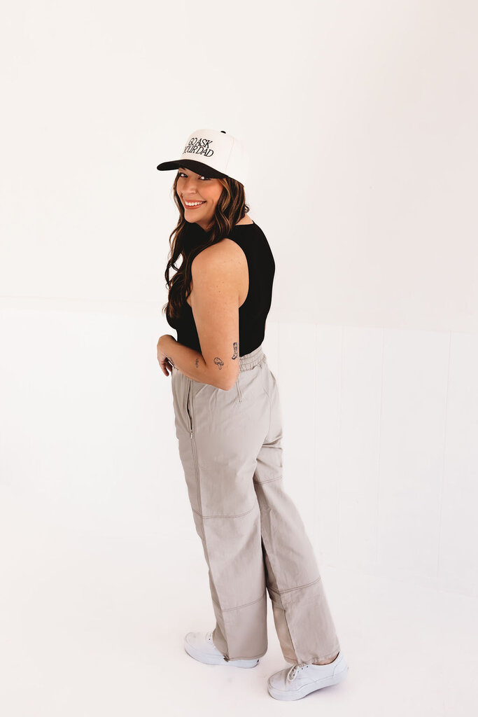 very j Keep It Casual Parachute Pants