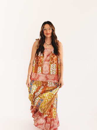 jodifl All Over The Board Maxi Dress