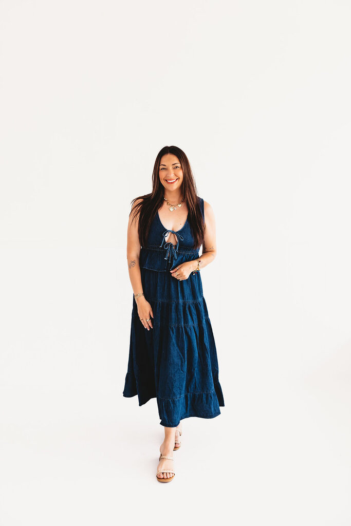 blu pepper Getting Rowdy Denim Skirt