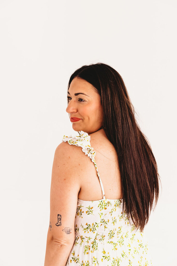 blu pepper Smell The Flowers Dress