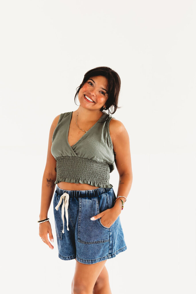 Cutie Smocked Tank