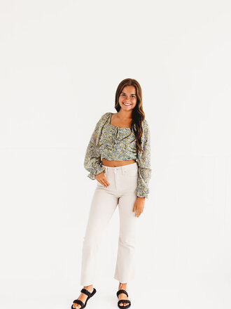 Fresh Floral Smock Top