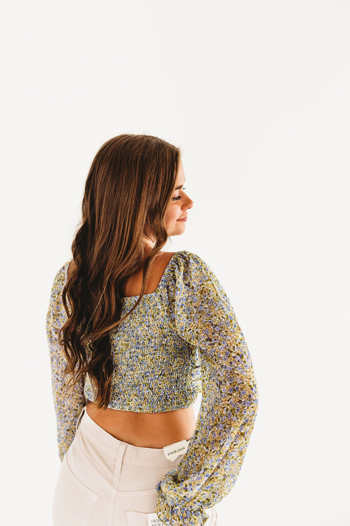 Fresh Floral Smock Top