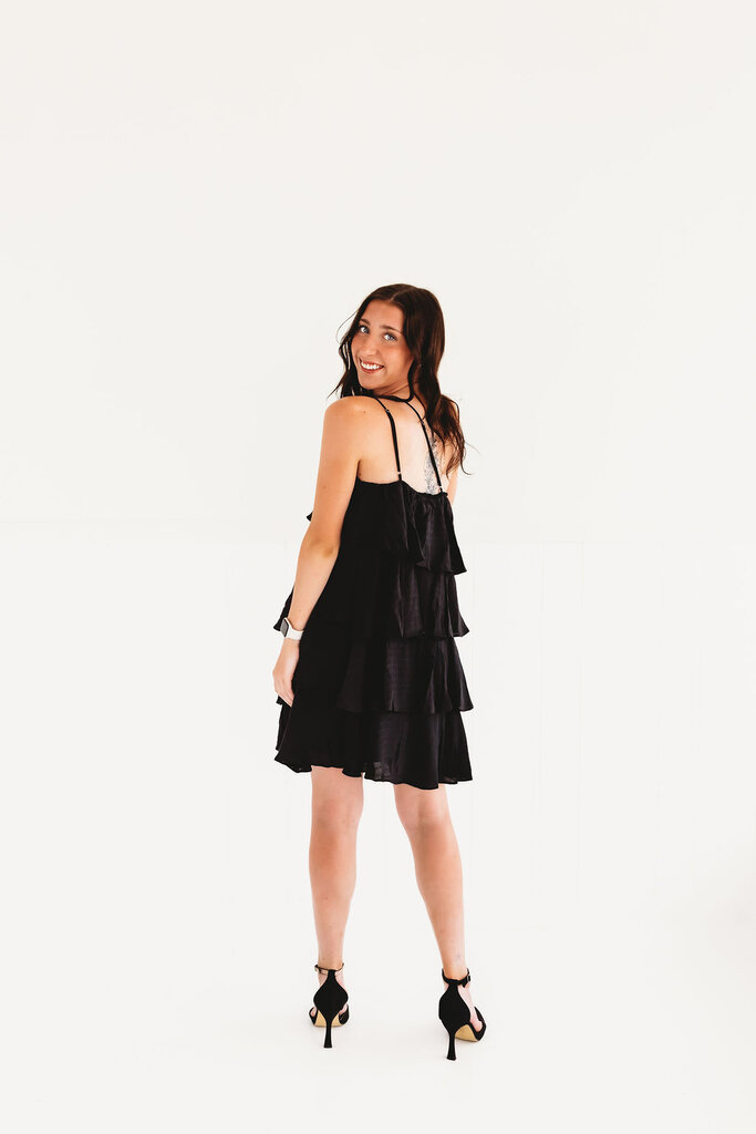Frilly Feels One Shoulder Dress