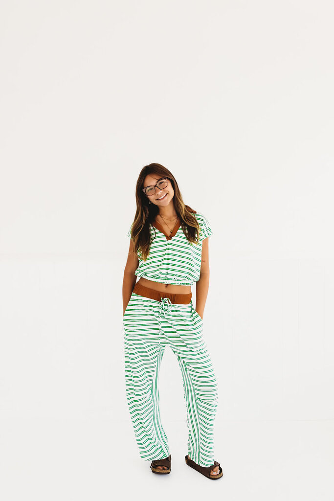 bucketlist Caramel Apple Drawstring Bottoms