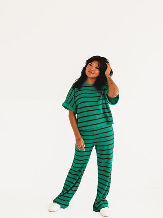 very j Casual Days Striped Set