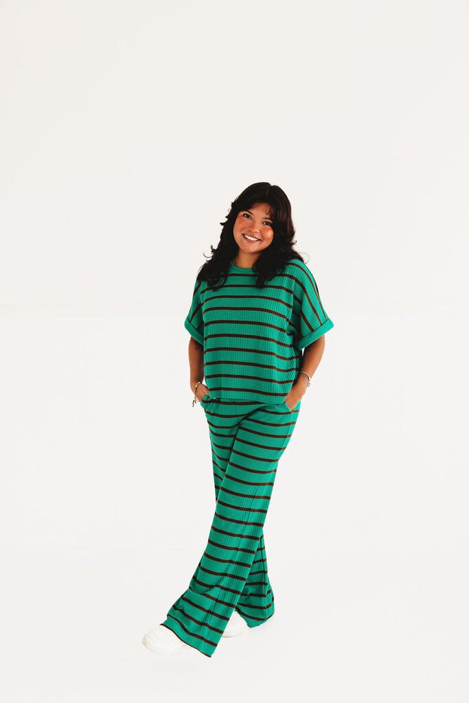 very j Casual Days Striped Set