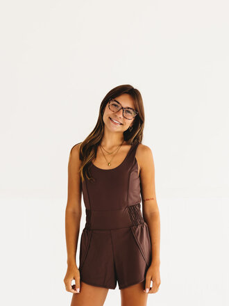 Rich Soil Woven Shortsie