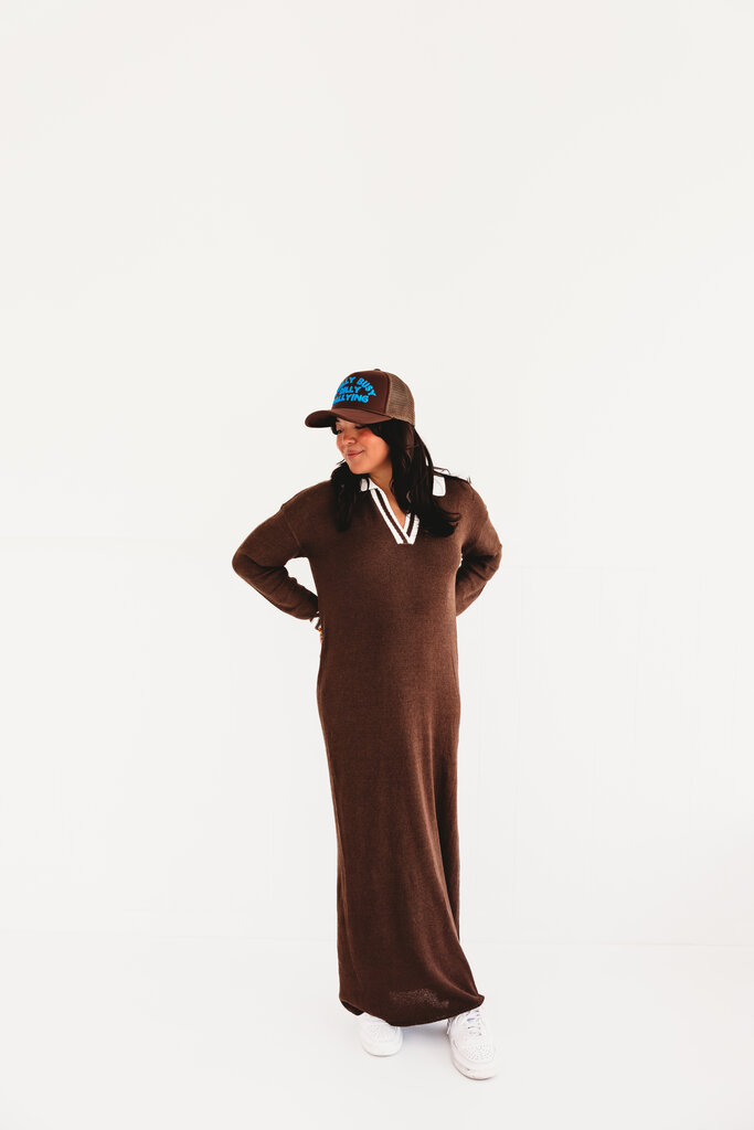 olivaceous Jagger Sweater Dress