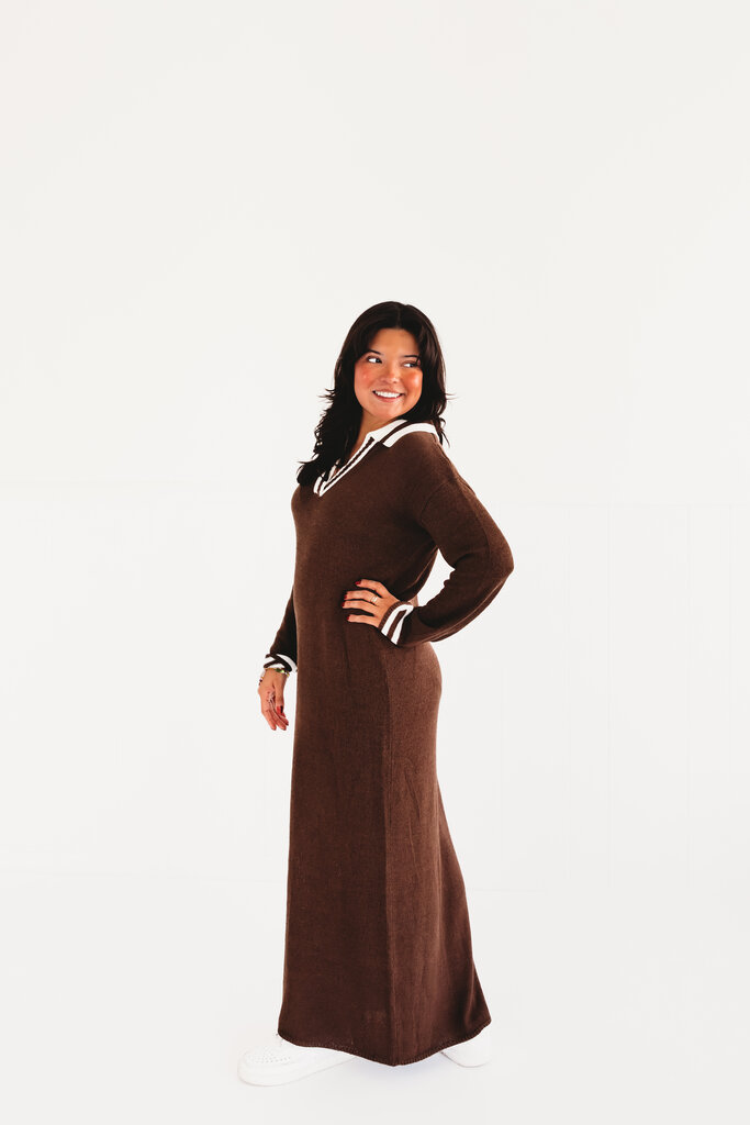 olivaceous Jagger Sweater Dress