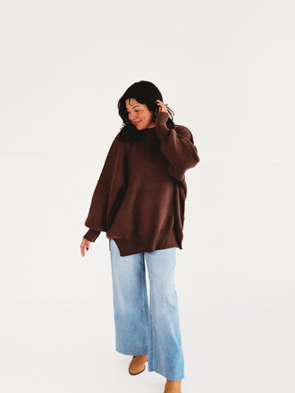 Free Falling Oversized Sweater