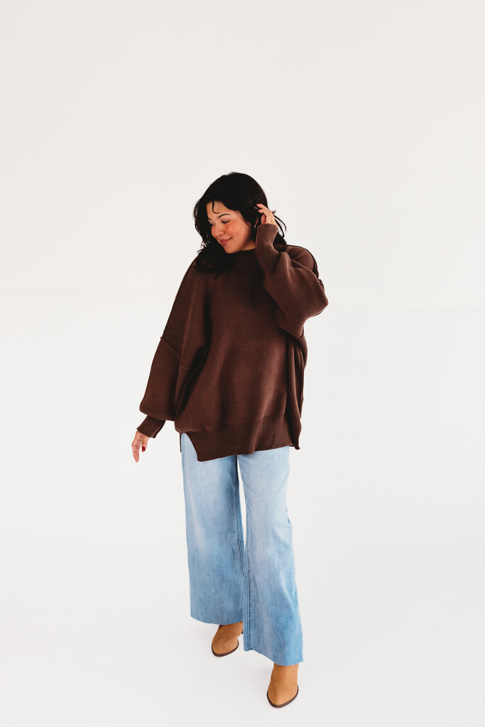 Free Falling Oversized Sweater