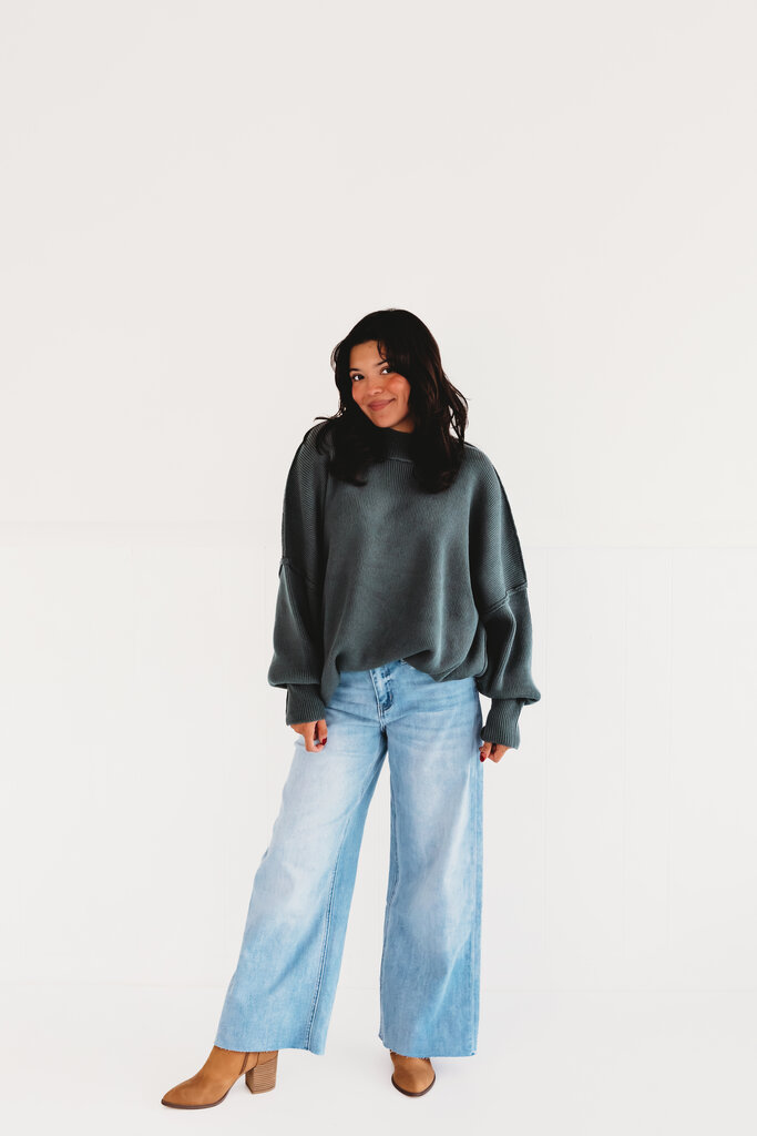 Free Falling Oversized Sweater