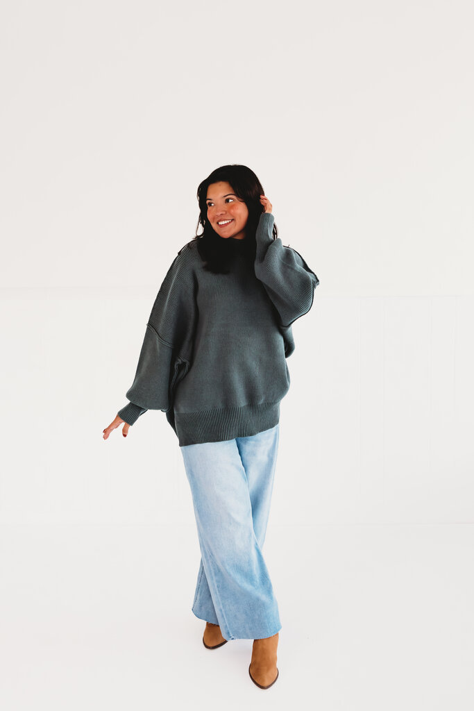 Free Falling Oversized Sweater