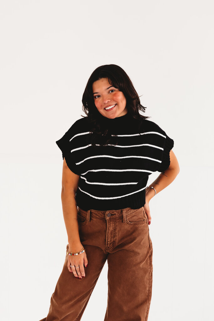 Seeing Stripes Sweater Vest