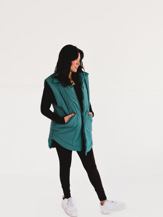 Vest Season Longline Puffer Vest