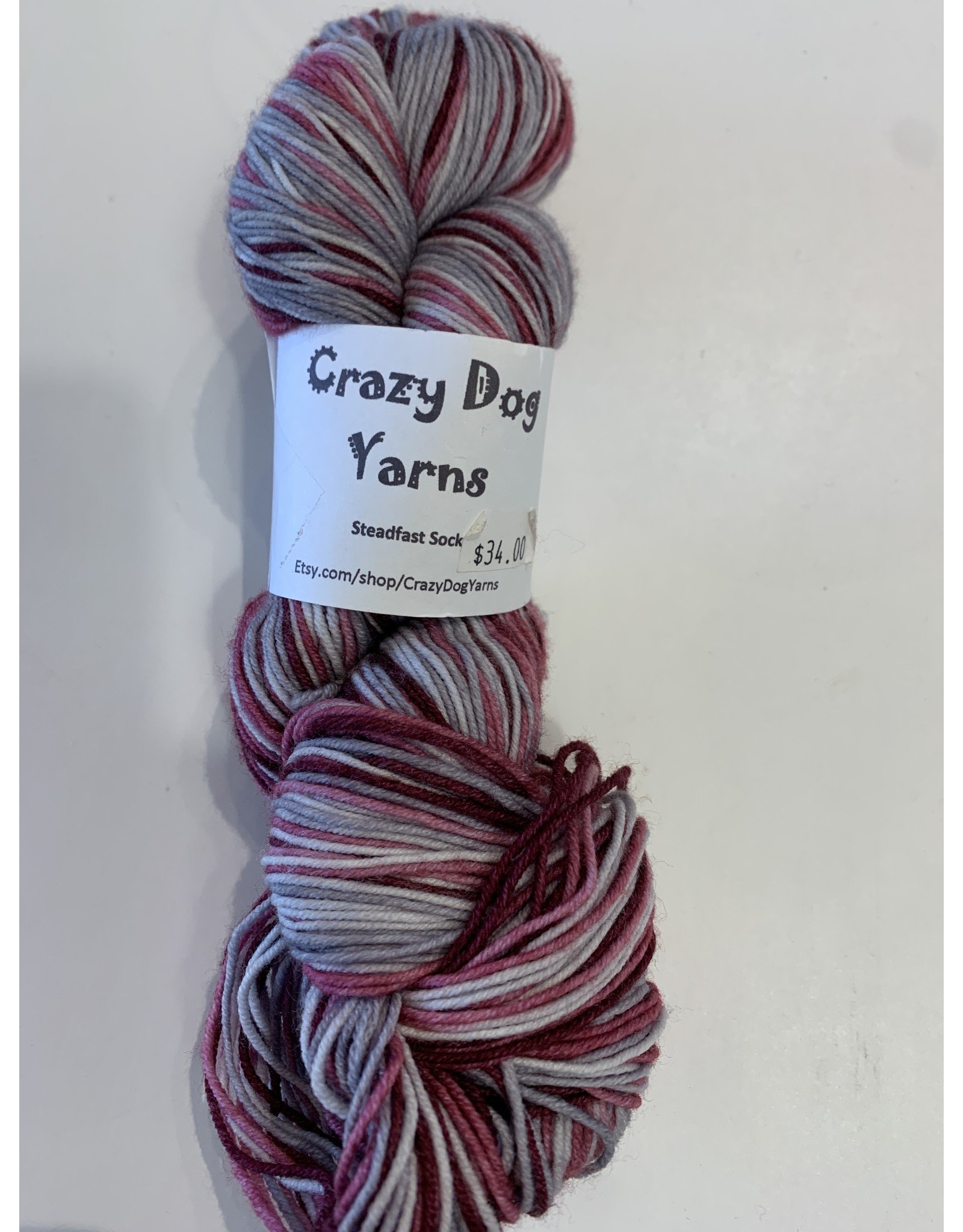 Crazy Dog Self Striping Merino/Nylon Sock