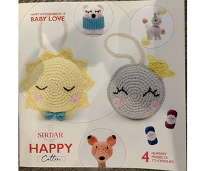 Sirdar Happy Cotton Crochet Amigurami Pattern Booklet 9 - Baby Love for  sale online