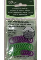 Clover Soft Stitch Ring Markers