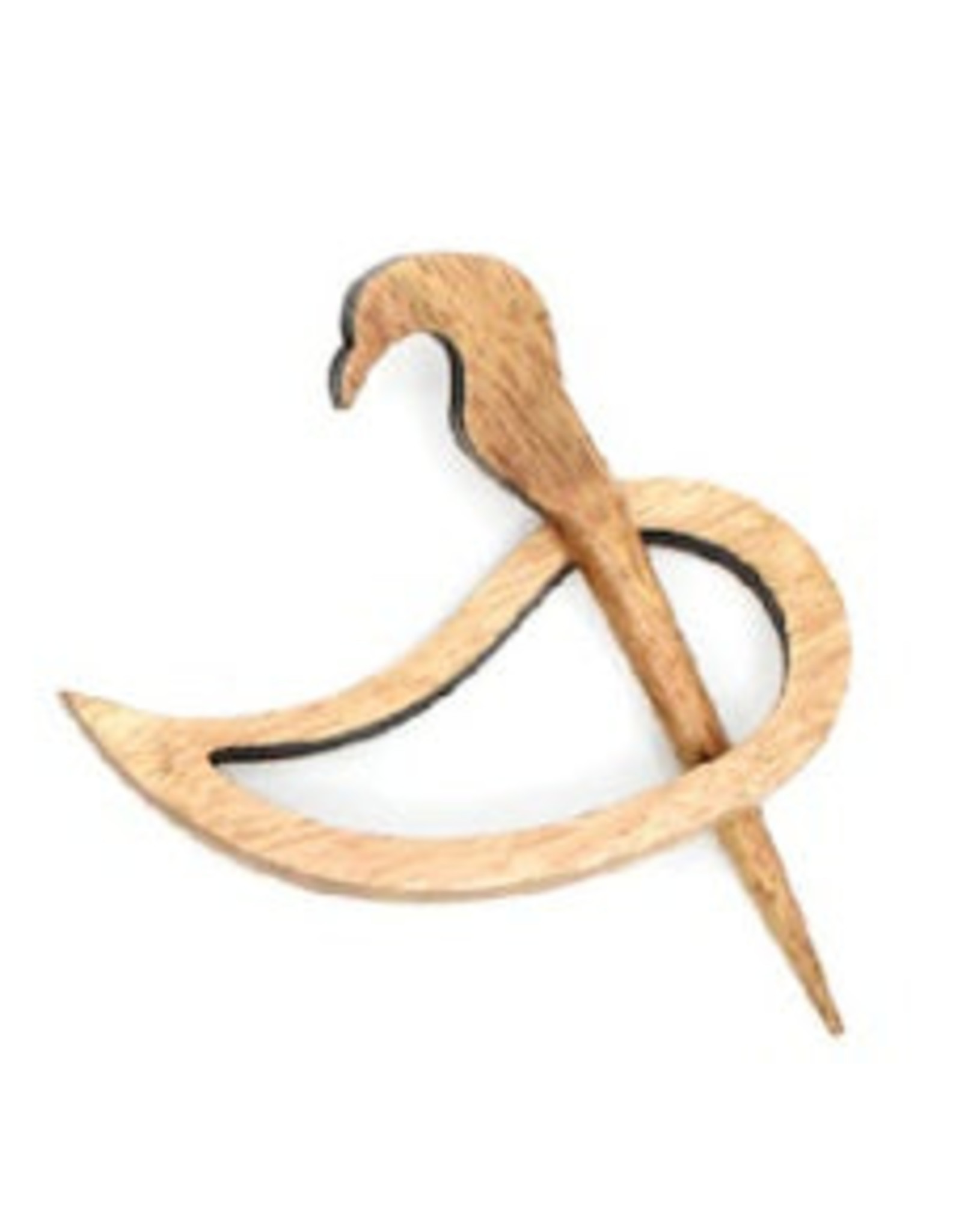 Knittiing Fever Lykke Mango Wood Shawl Pin