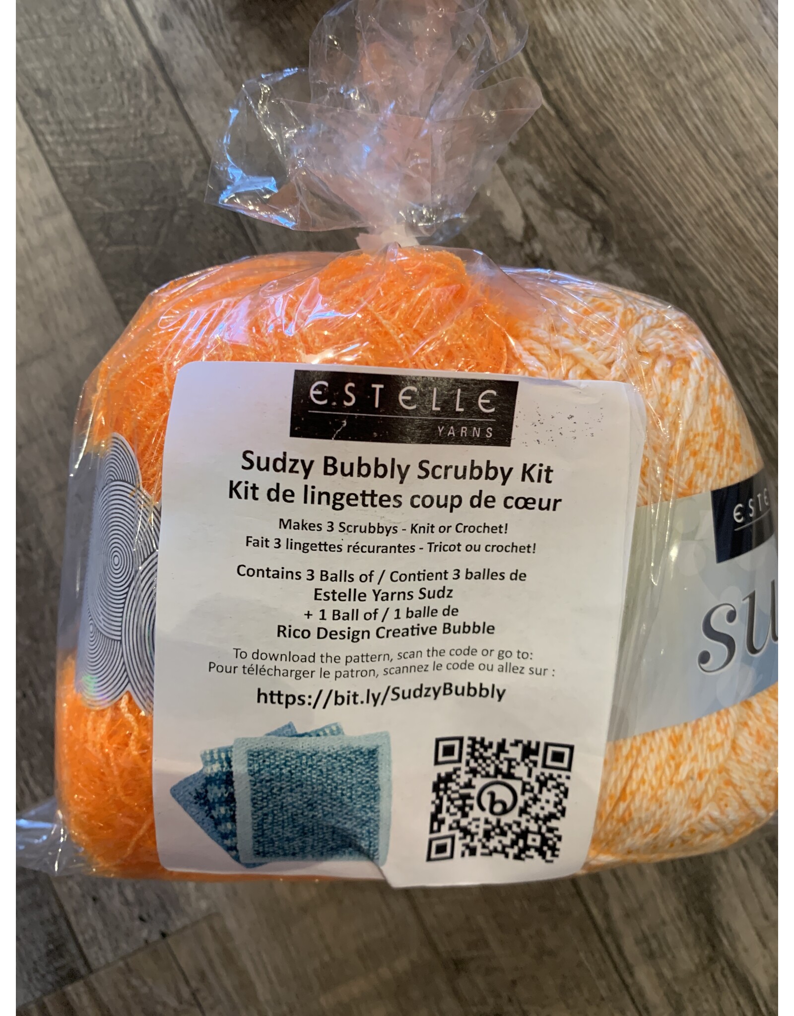 estelle Sudzy Bubbly Scrubby Kit