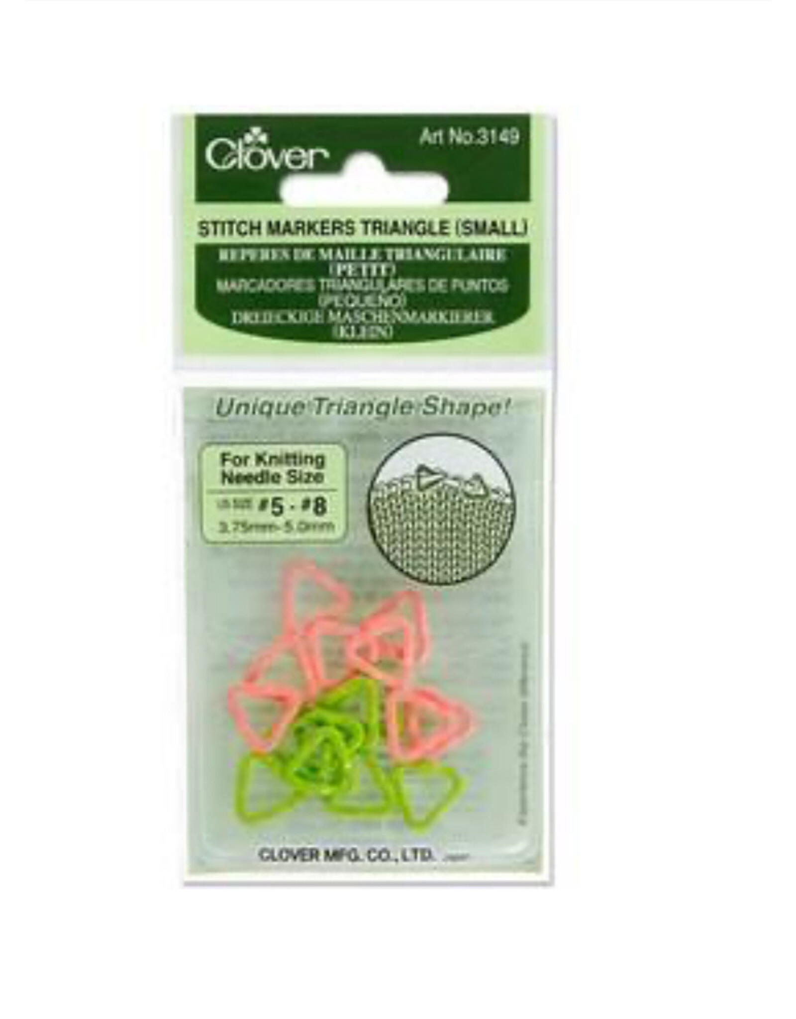 Clover Clover Triangle Stitch Markers - Small