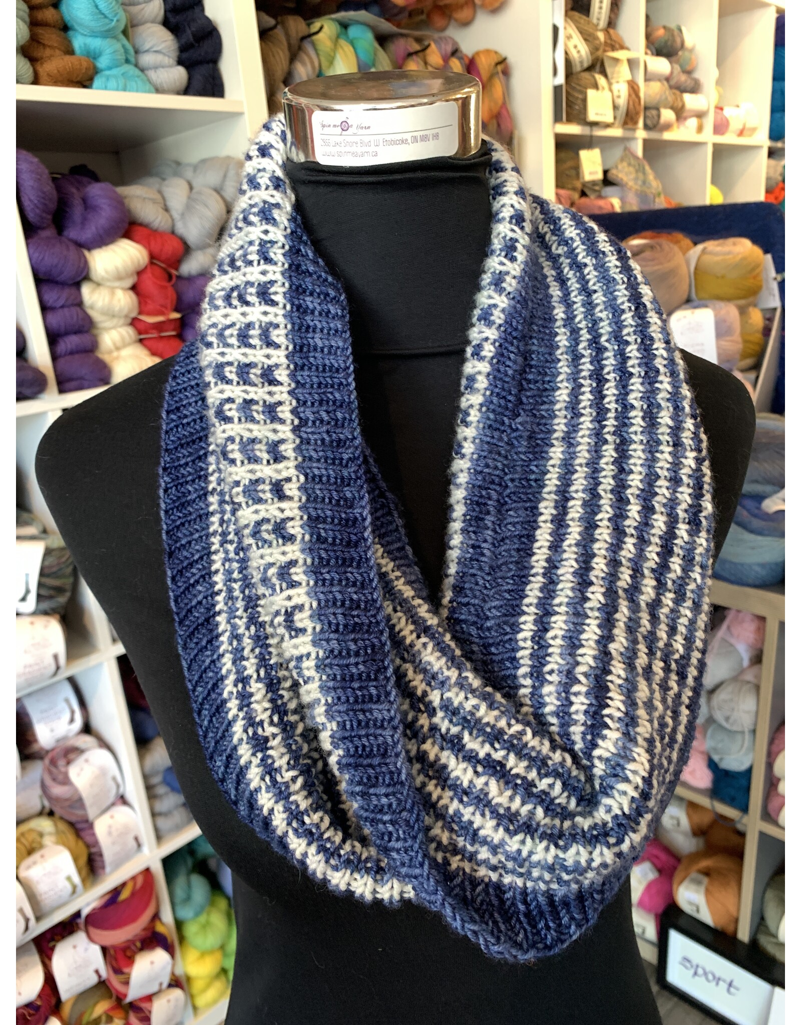 Smooth Sailing Cowl Pattern (PDF)