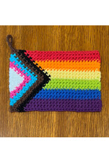 In Store Class:  Crochet Pride Flag Hot Pad - Wed June 25, 2025