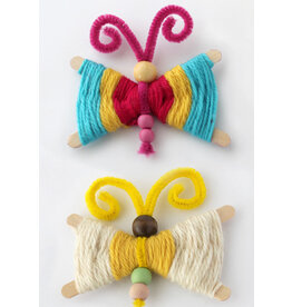 Sarah McKay Kids Class:  Kids Yarn Butterfly - Wed July 16, 2025