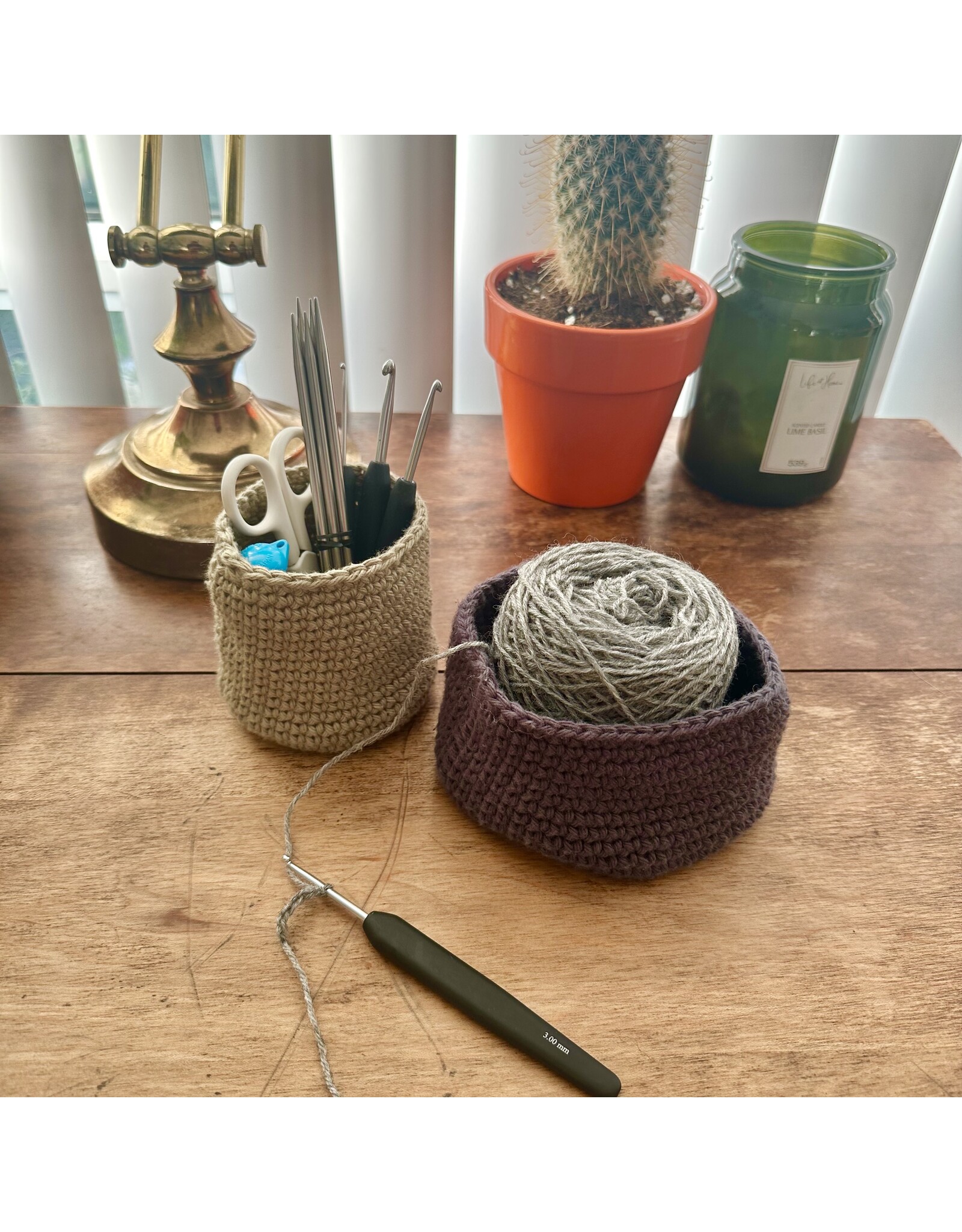 Robbie Laughlin In Store Class:  Crochet Next Steps - Baskets - October 4, 2025