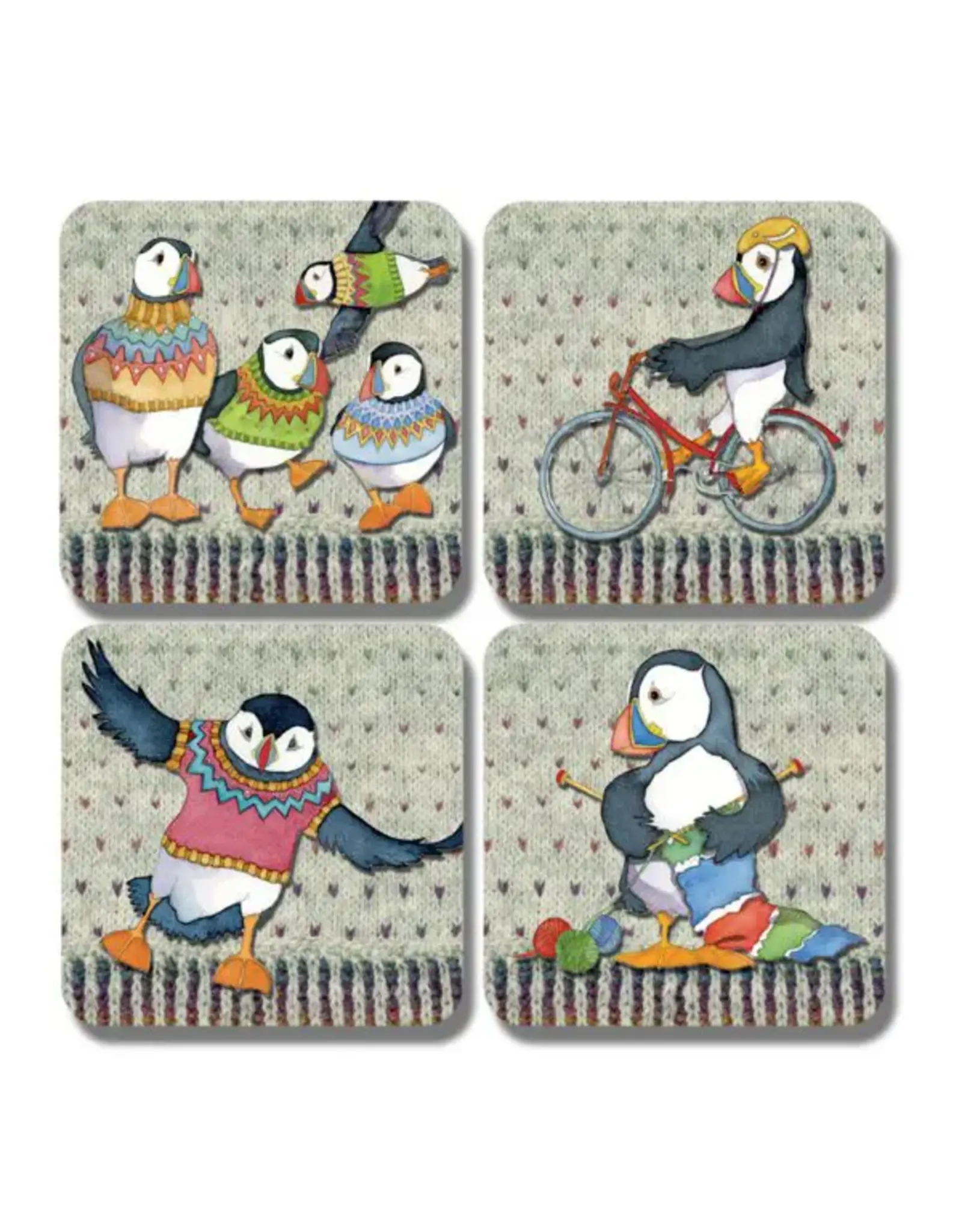 Emma Ball Emma Ball Assorted Coasters (4 pack)