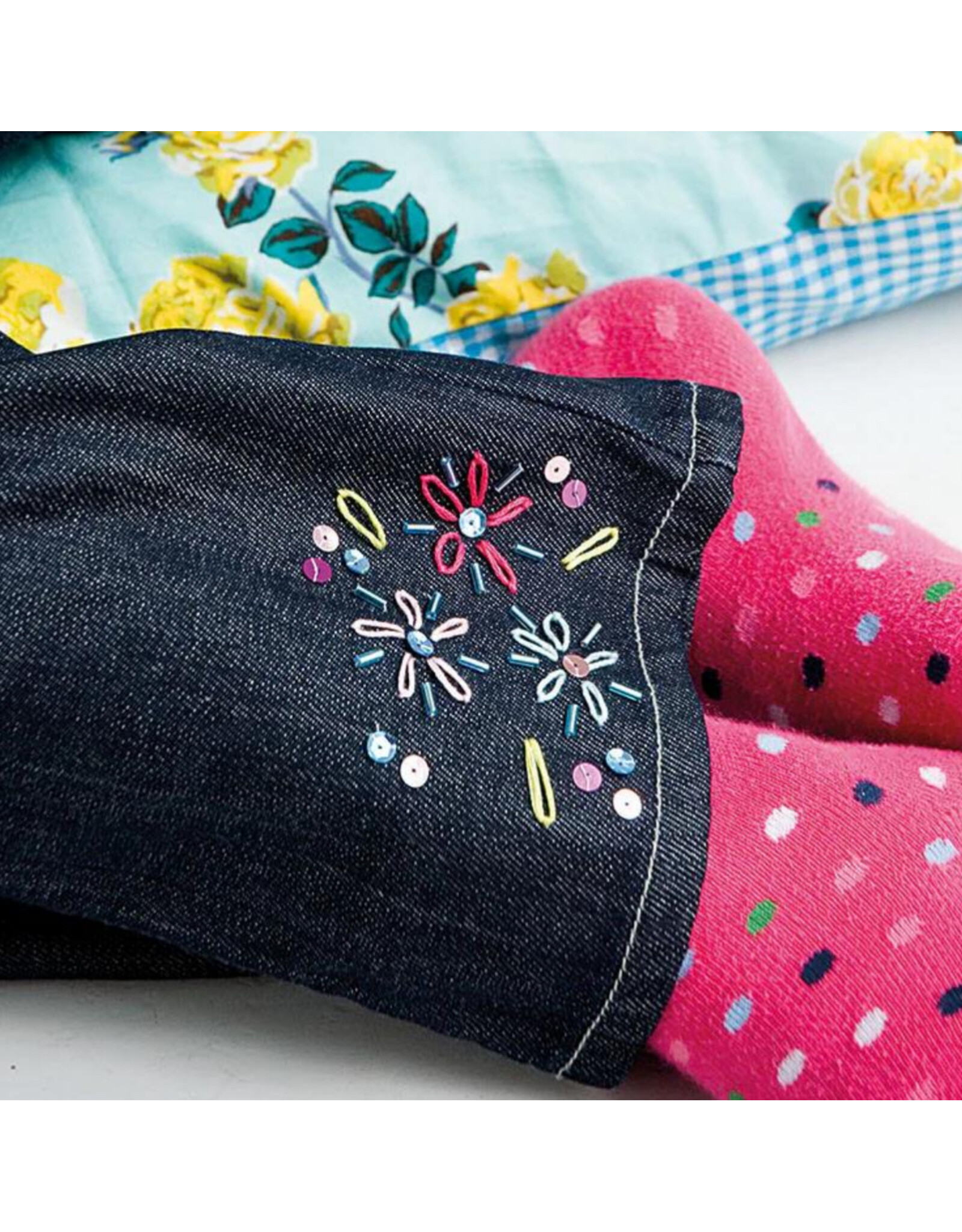 Maddie Kids Class:  Embroidery on Denim - Thur Feb 5 2026