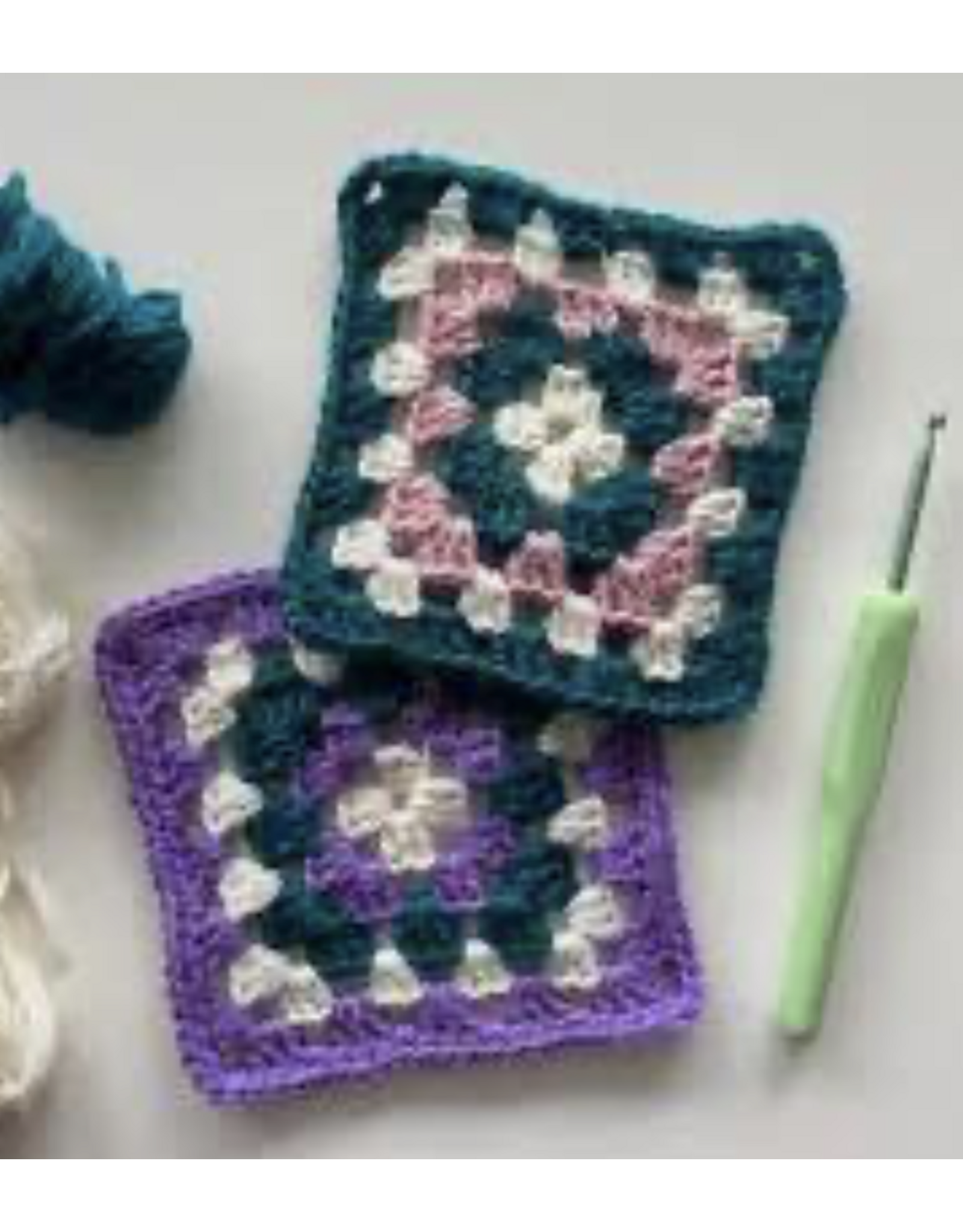 Abigail Johnson In Store Class:  Crochet Granny Squares - April 11, 2026