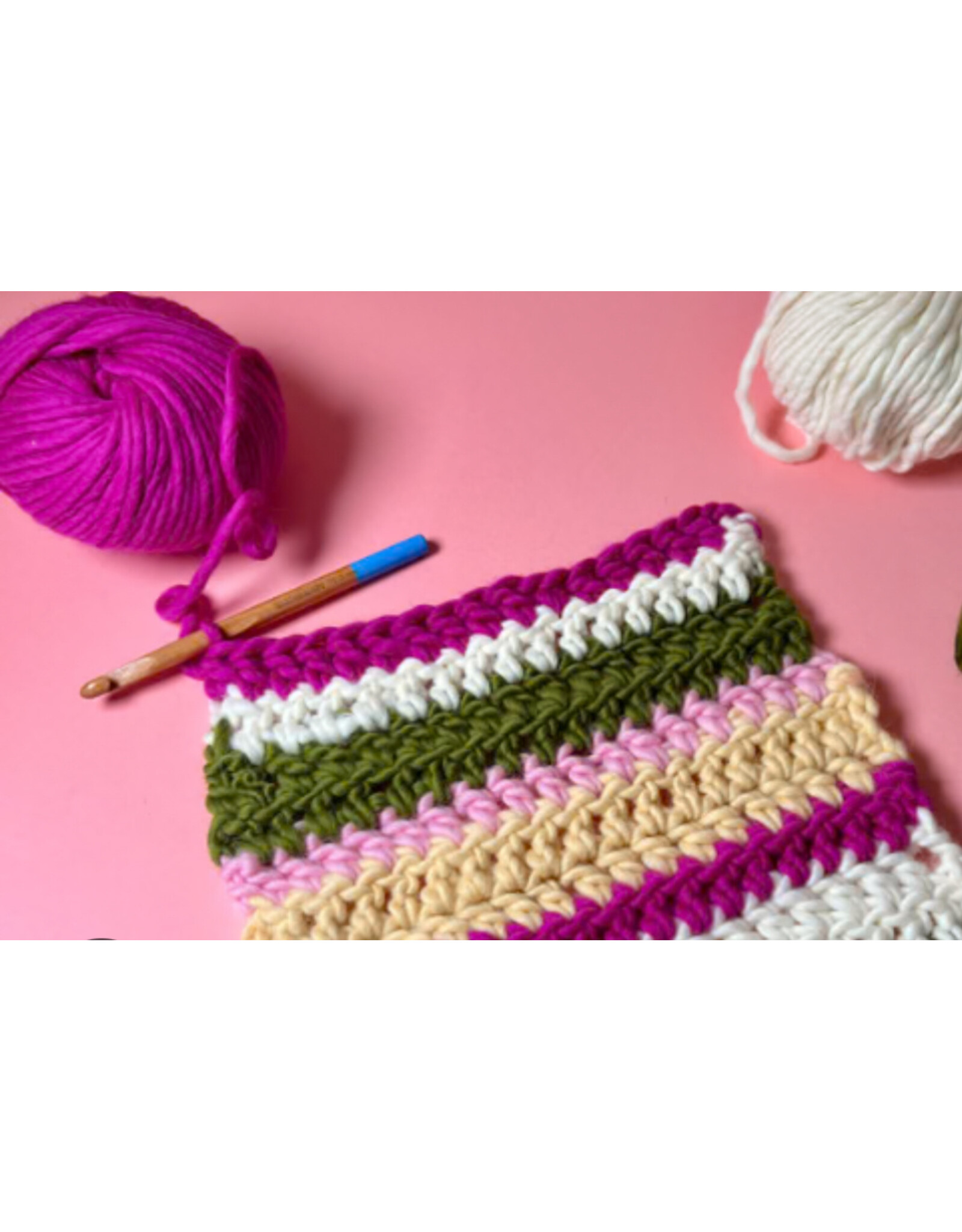 Abigail Johnson In Store Class:  Learn To Crochet - June 13, 2026