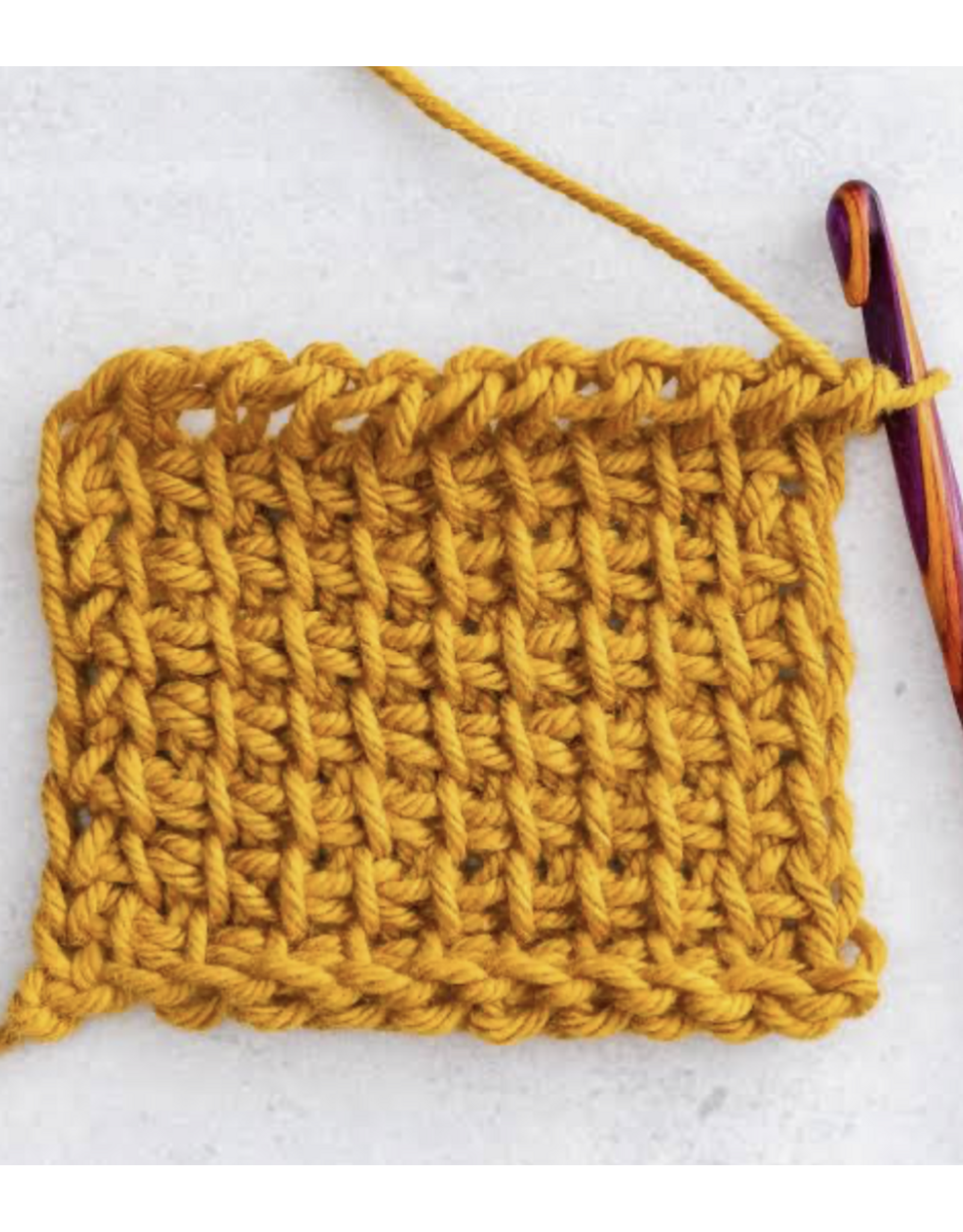 Abigail Johnson In Store Class:  Tunisian Crochet - June 13, 2026