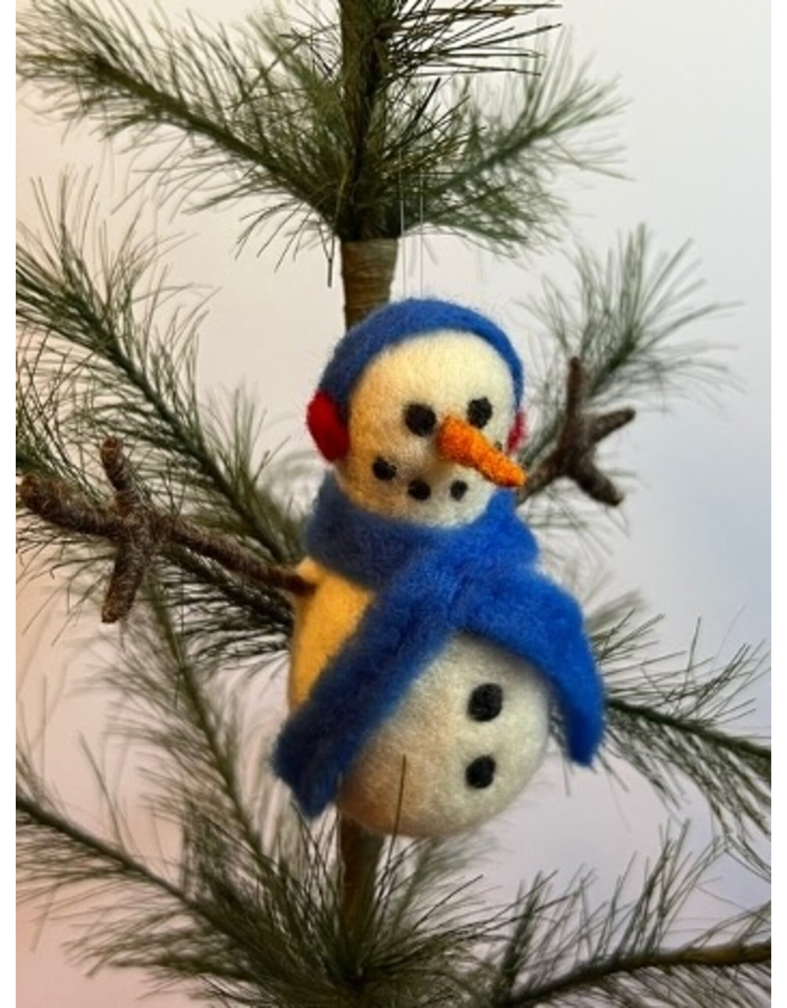 Mina Woodruff Needle Felting: Snowman
