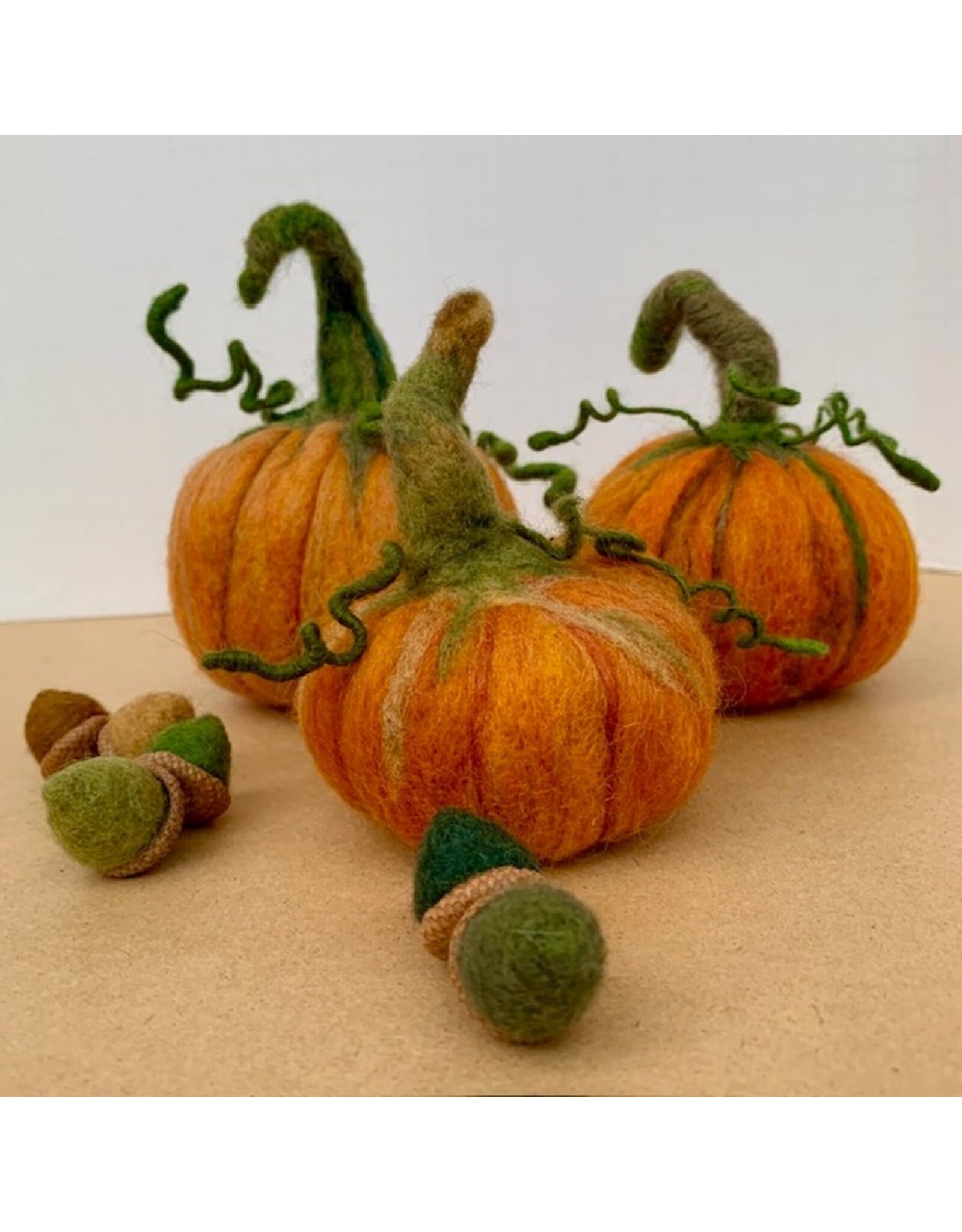 Mina Woodruff Needle Felting: Pumpkin