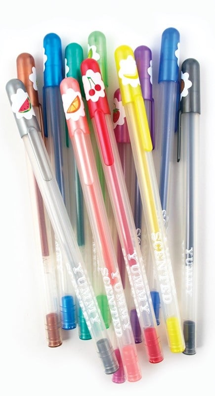 Glitter Scented Gel Pens