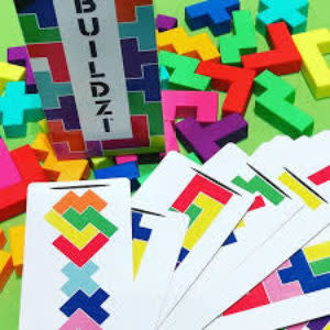 BUILDZI by TENZI - The Fast Stacking Building Block Game for The