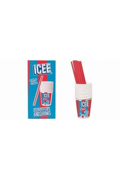 ICEE Paper Straws & Cups