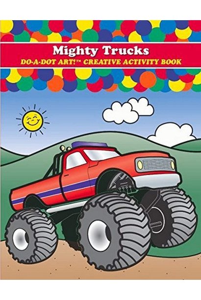 Mighty Truck Coloring Book