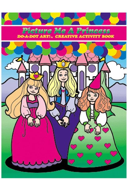 Picture Me A Princess Coloring Book