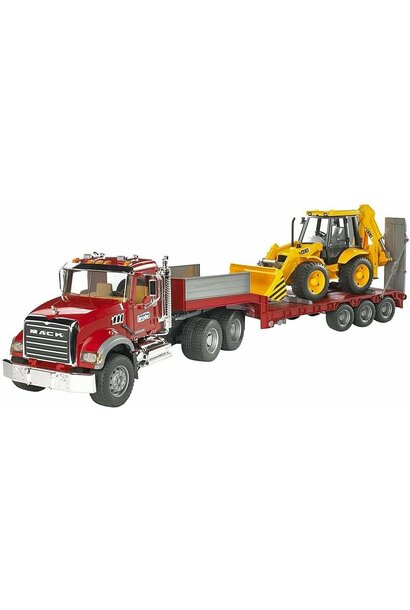Bruder MACK Flatbed with Low Loader
