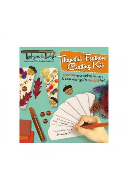 Turkey on the Table Thankful Feathers Crafting Kit