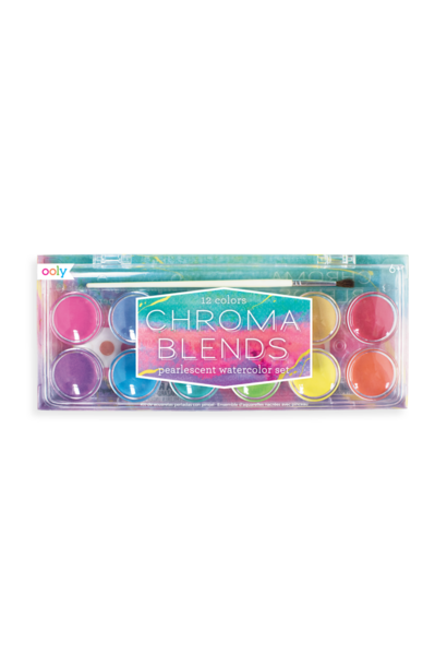 Chroma Blends Pearlescent Watercolor Set