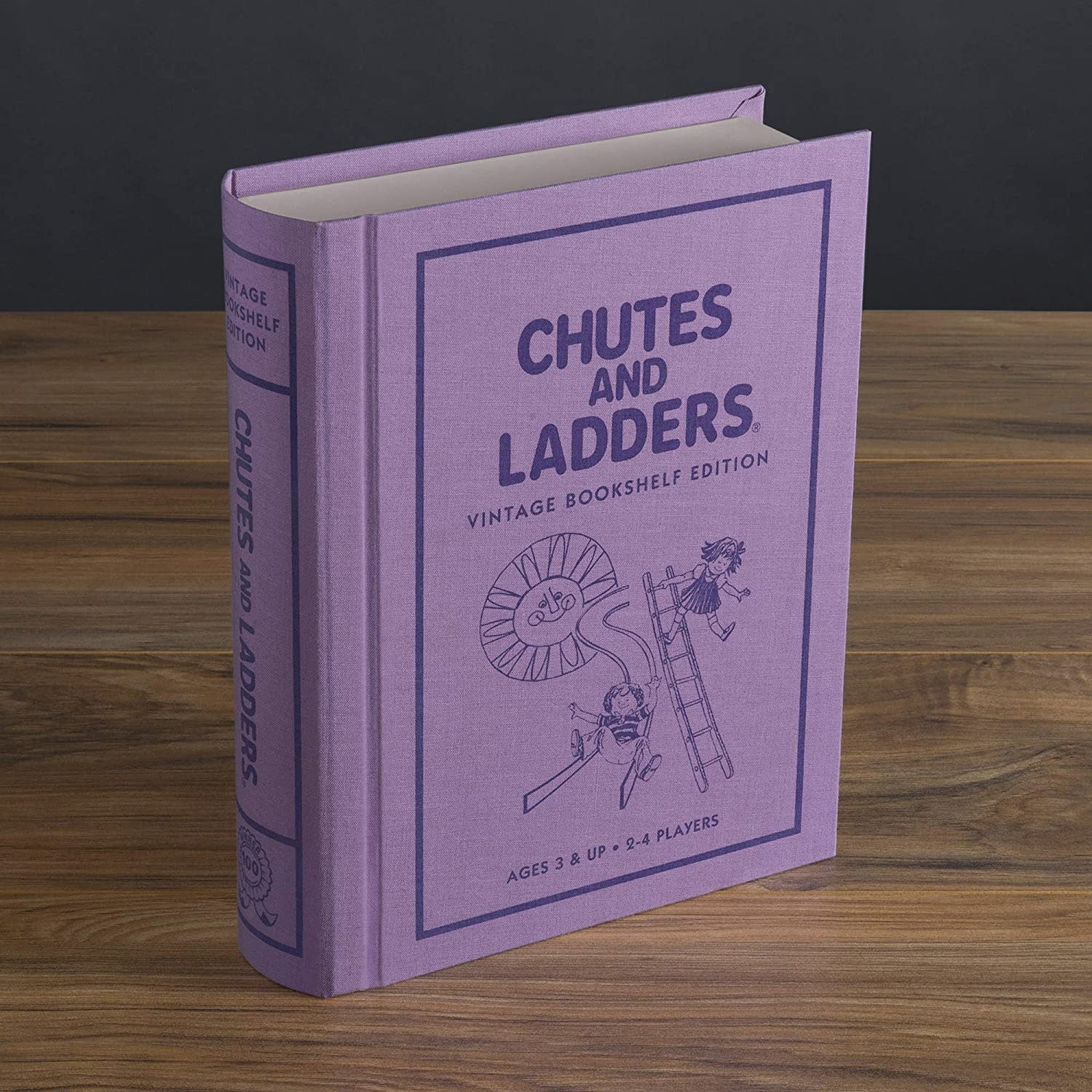 Chutes and Ladders Game Vintage Bookshelf Edition-1