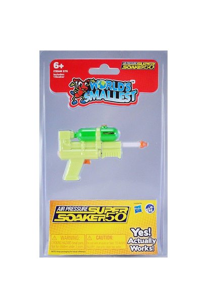 Wold's Smallest  Super Soaker