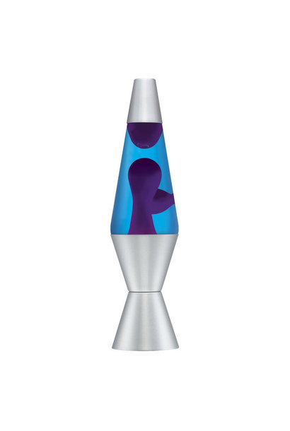 Lava Lamp Purple & Blue 14.5"